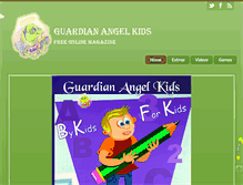 Tablet Screenshot of guardian-angel-kids.com